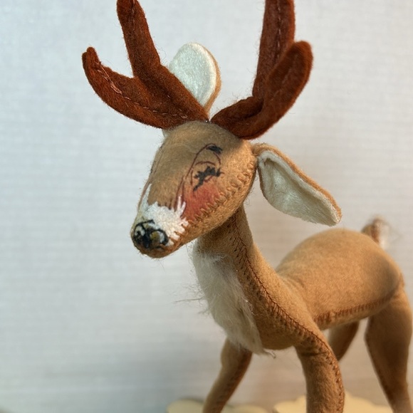 Annalee deer family.  Stage, doe, fawn - Picture 2 of 10